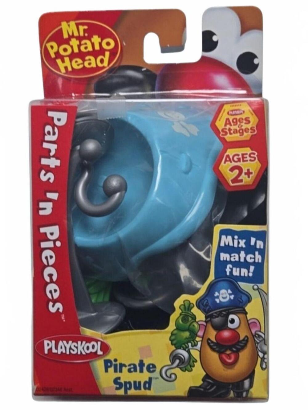 Vintage New Mr Potato Head Parts N Pieces Pirate Spud Accessories